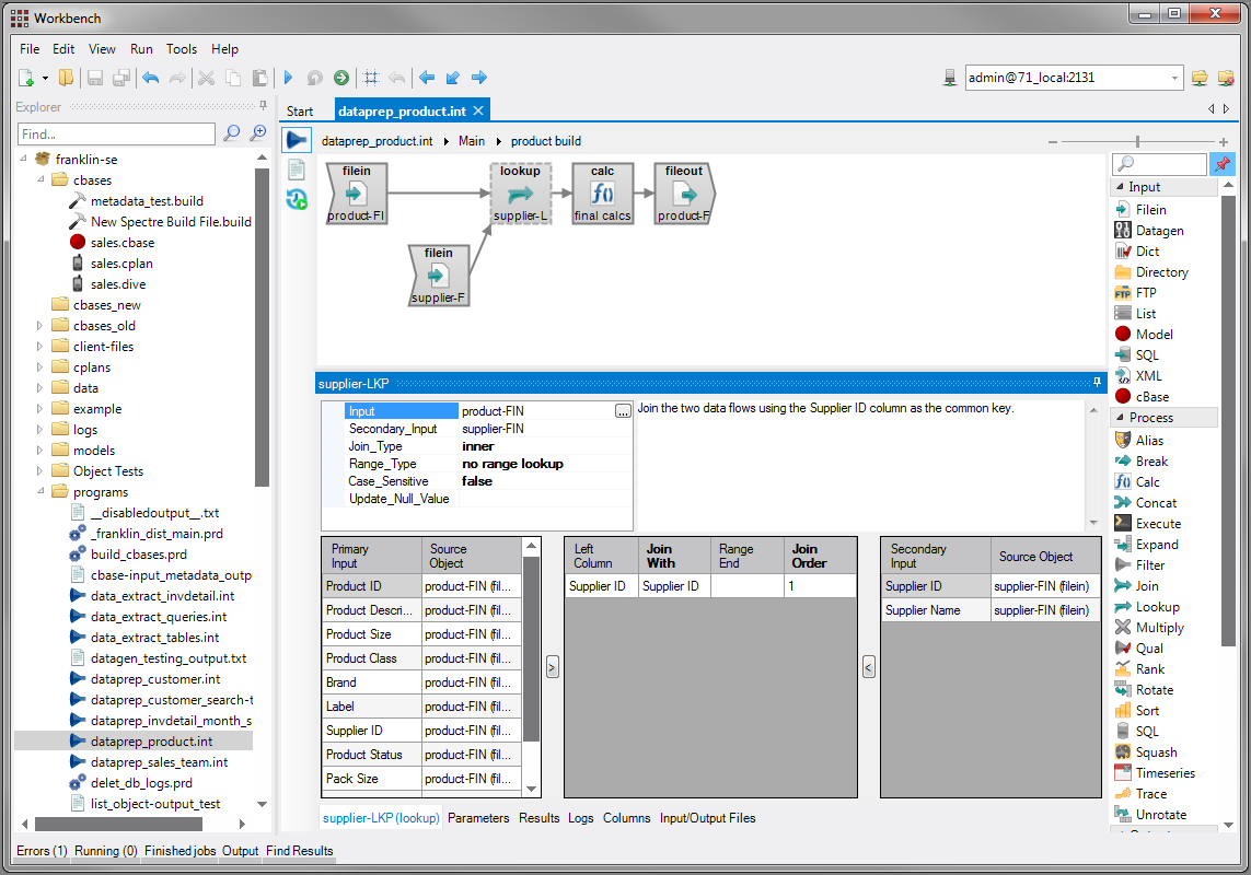 Workbench Overview Integrator Script